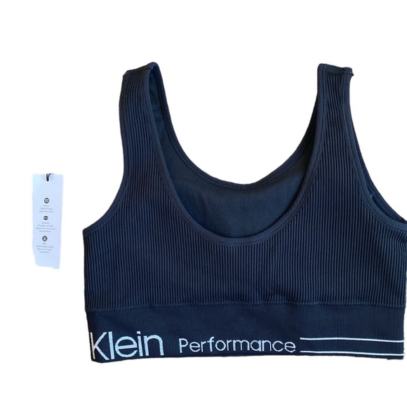 NWT Calvin Klein Performance Women’s Impact Sports Bra with Removable Cups - Picture 7 of 13